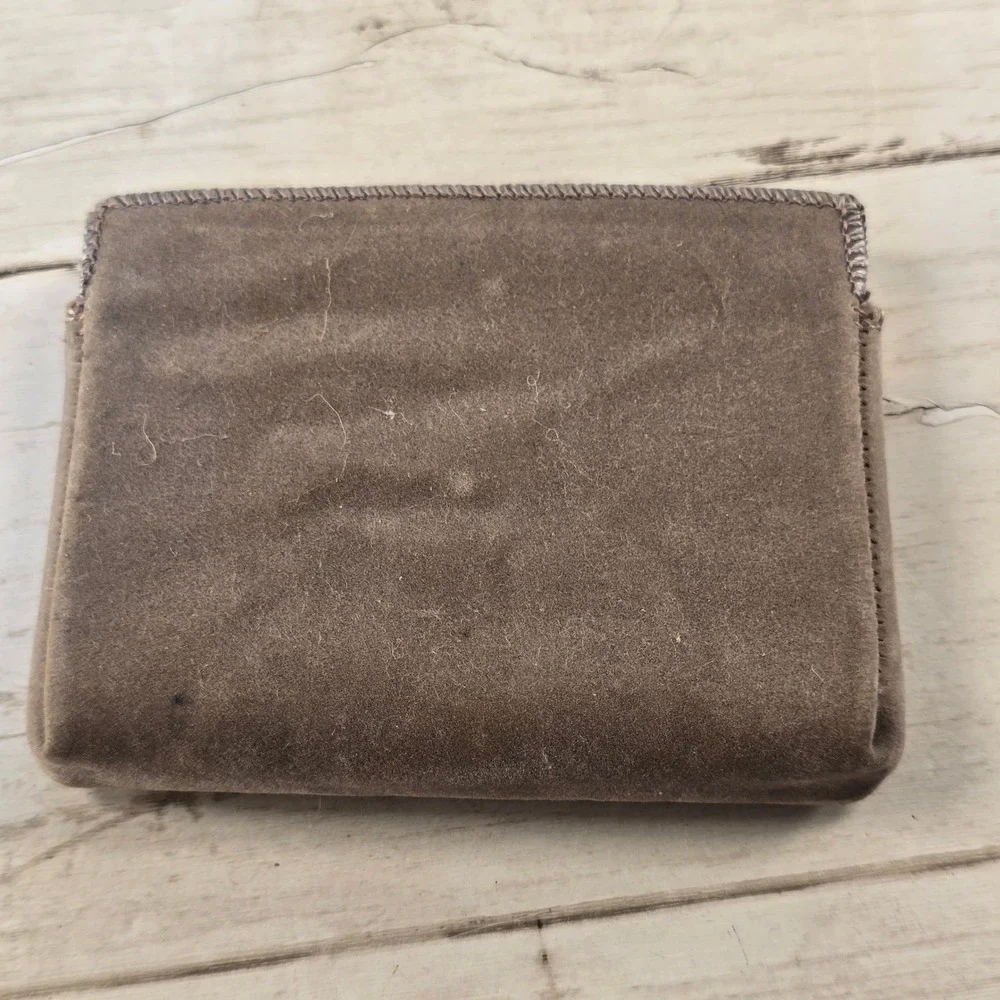 Vintage 1950s Coty Golden Envelope Loose Powder Vanity Compact